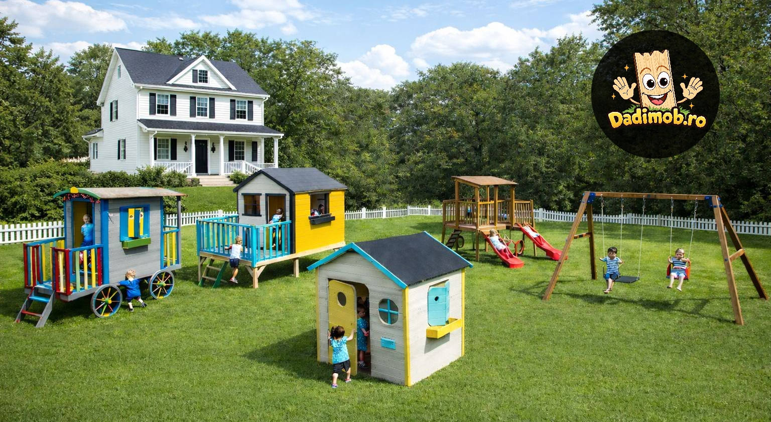 Cele mai bune idei de joaca pentru copii in curte