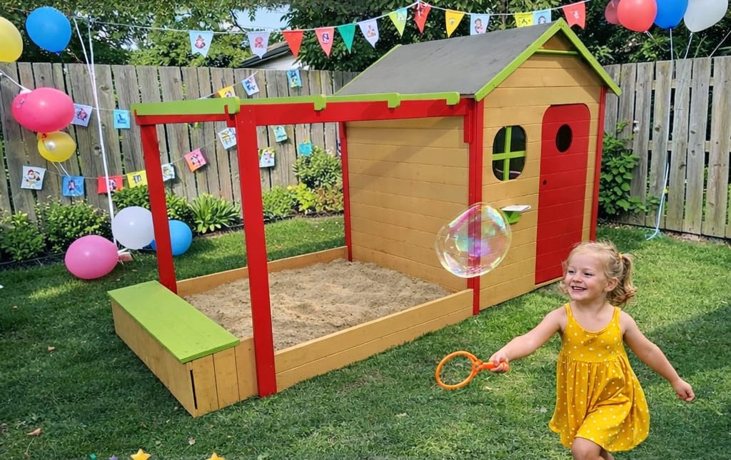 Cat costa o casuta din lemn pentru copii si ce primesti de banii tai